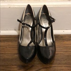 Black & White Closed Toed Heels